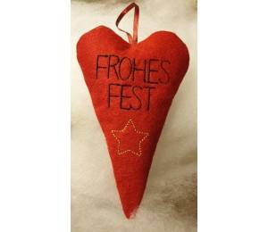 Stickserie ITH - Herzen Weihnachten